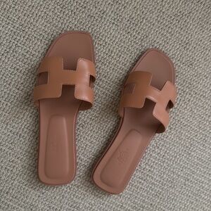 Hermes Oran sandals new in box